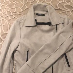 Faux Suede Jacket